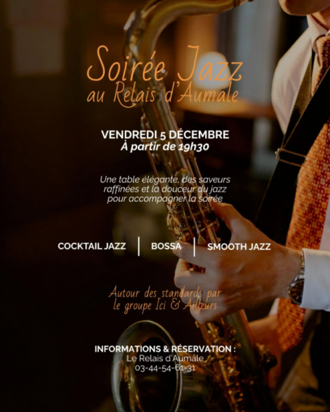 Soirée Jazz au Relais d’aumale