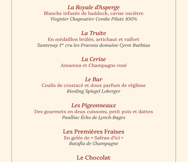 Dîner à quatre mains au Château de la Tour