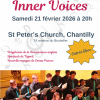 Chorale Inner Voices à Saint Peter&rsquo;s Church à Chantilly