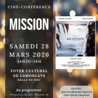 Ciné-conférence « Mission » de Roland Joffré à Lamorlaye