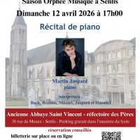 Recital di pianoforte all'Abbazia di Saint-Vincent a Senlis