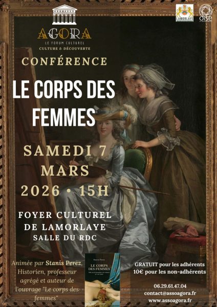 Conférence « Le corps des femmes » au Centre Culturel de Lamorlaye