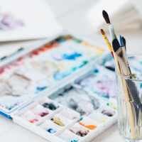 Atelier aquarelle d&rsquo;hiver