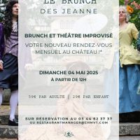 Jeanne's Brunch op Château de Montvillargenne - Jeanne en het bos