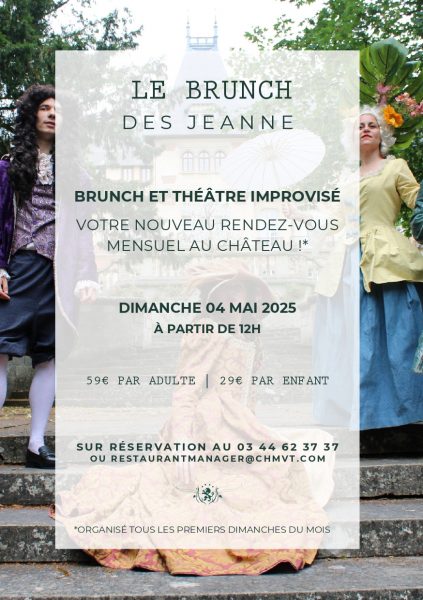 Brunch des Jeanne au Château de Montvillargenne – Jeanne and the Forest