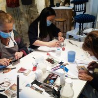 Discovery Workshops : Enamels on copper