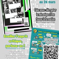 Exposition sur les bonnes pratiques sur Internet à la médiathèque de Vineuil-Saint-Firmin