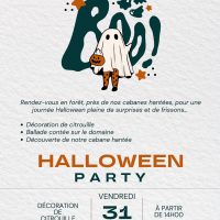 Halloween party aux Cabanes des Grands Chênes