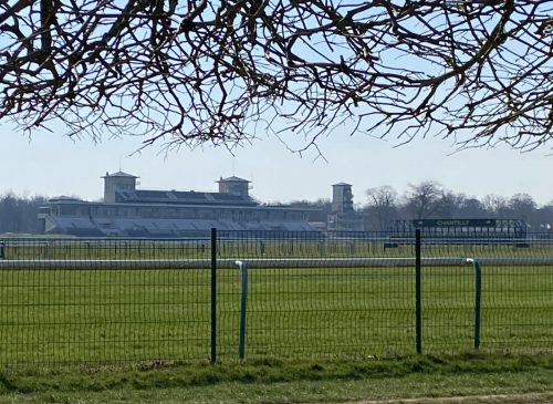 Route around the Hippodrome de Chantilly