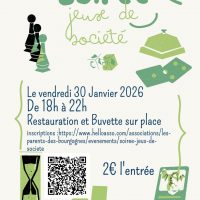 Soirée jeux de société à l&rsquo;Espace Bouteiller de Chantilly