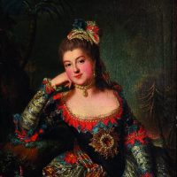 Het lot van een prinses van Monaco tot Chantilly" tentoonstelling in het Château de Chantilly