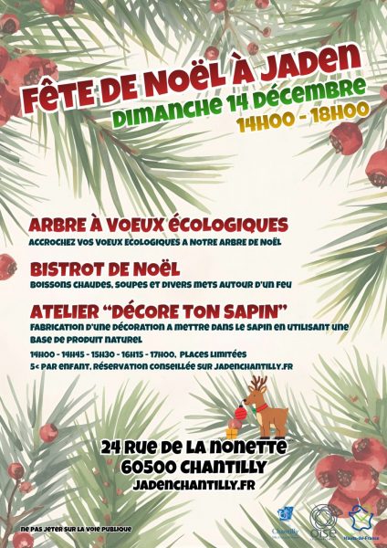 Fête de Noël à JADEN