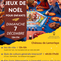 Jeux de Noël pour enfants au Château de Lamorlaye