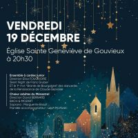 Concert du Ménestrel en l’église de Gouvieux