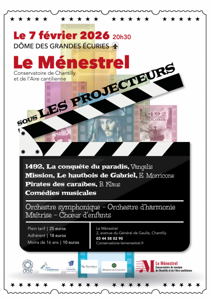Concert « Le Ménestrel sous les projecteurs » aux Grandes Écuries