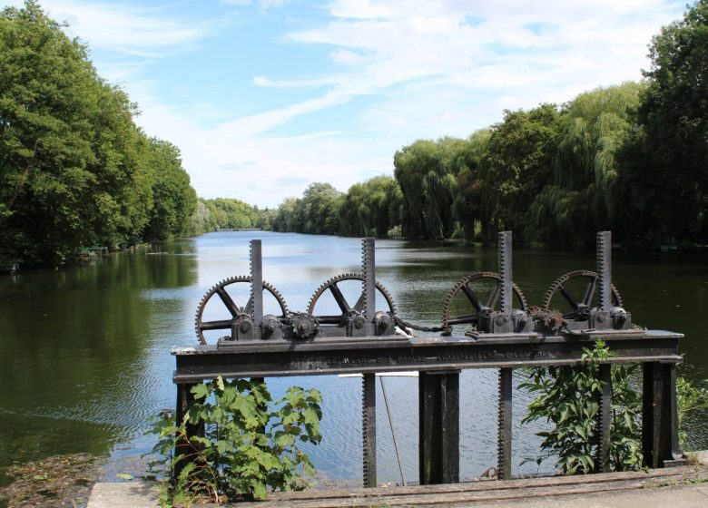 Parcours en ville à Chantilly