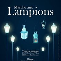 Marche aux lampions et illumination du sapin de Noël à Chantilly