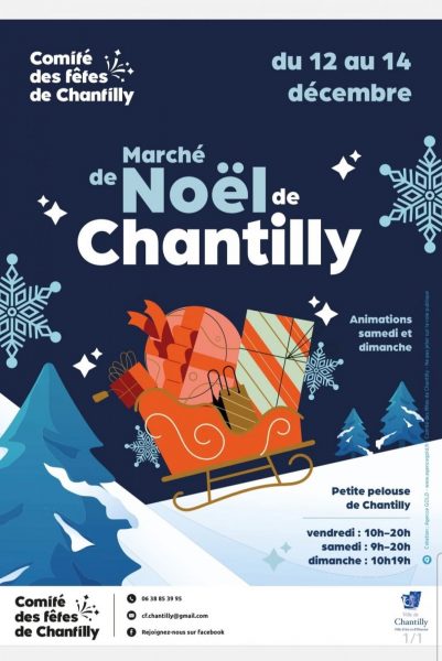 Marché de Noël de Chantilly