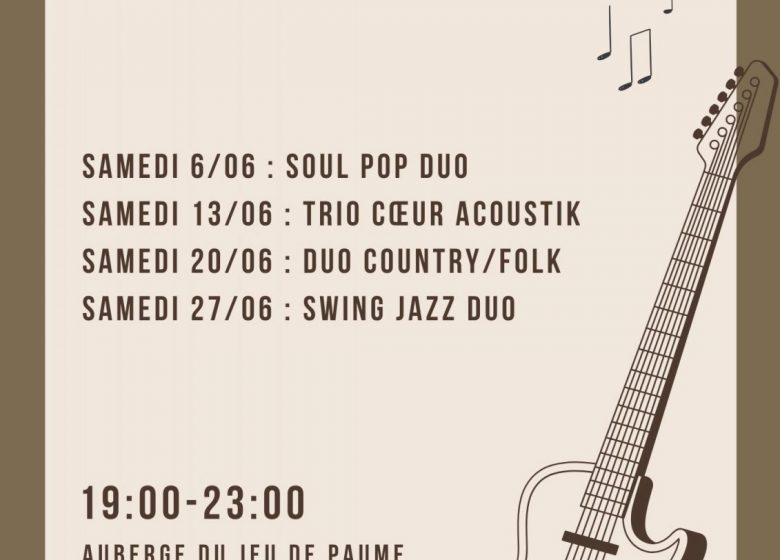 Soirée Jazz au bar de l’Auberge du Jeu de Paume à Chantilly