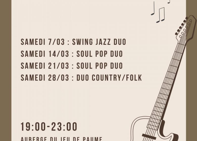 Soirée Jazz au bar de l’Auberge du Jeu de Paume à Chantilly