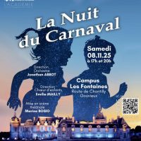 La Nuit du Carnaval" musical tale at the Campus des Fontaines in Gouvieux