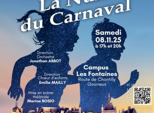 Conte Musical « La Nuit du Carnaval » au Campus des Fontaines à Gouvieux