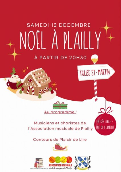 Concert « Noël à Plailly » à l’église Saint-Martin de Plailly