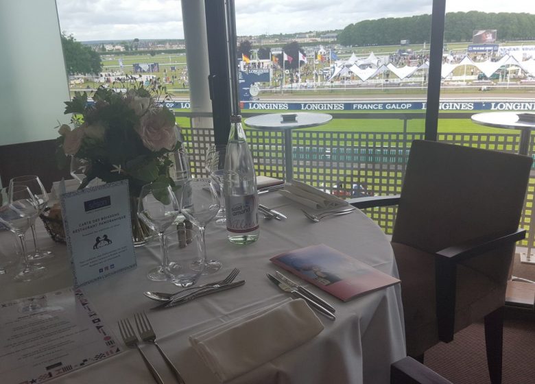 Ristorante panoramico dell'Ippodromo di Chantilly