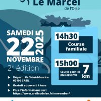 Course familiale | « Le Marcel de l’Oise, courez pour Movember »