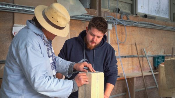 Visita all'atelier della Pierre d'Angle