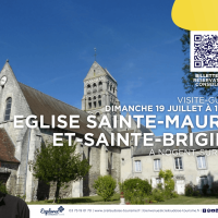 Guided tour of the Church of Sainte-Maure and Sainte-Brigide