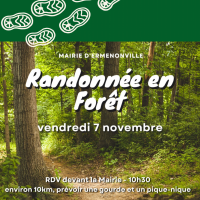 Randonnée en forêt d’Ermenonville