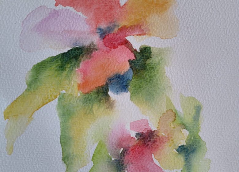 Atelier fleurs à l&rsquo;aquarelle à la librairie Le Verbe & l&rsquo;Objet à Senlis