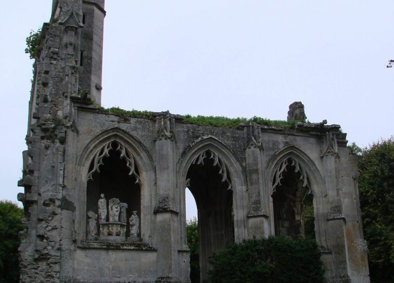 Ruinen der Abtei de la Victoire