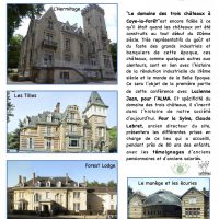 Conférence « Les trois châteaux » à COYE LA FORET