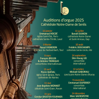 Auditions d’orgue à la cathédrale de Senlis