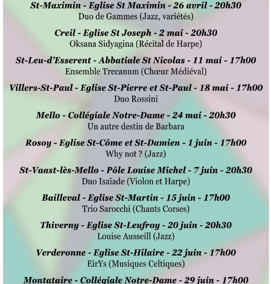 Festival des Clochers 2025