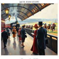 ASCE conference on "La gare des Courses" in Chantilly