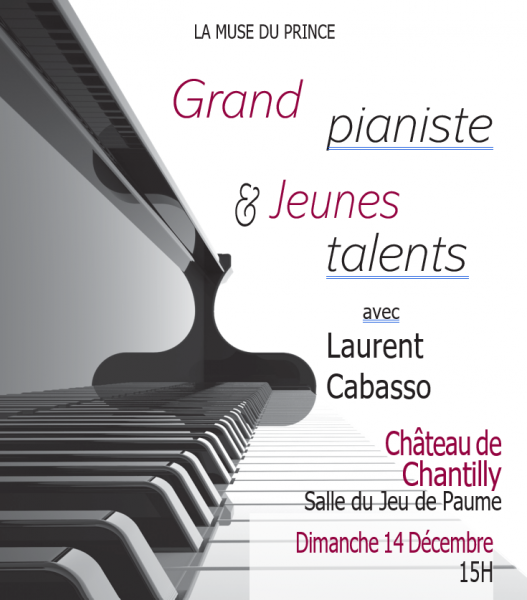 Concerts Grand Pianiste et Jeunes Talents – Laurent Cabasso