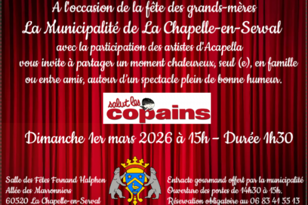 Spectacle Salut Les Copains