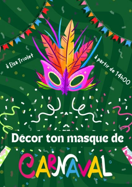 Loisirs créatifs | Masques de Carnaval