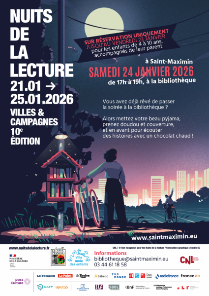 Les Nuits de la Lecture | Lecture et chocolat chaud à Saint-Maximin
