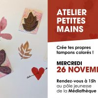 Loisirs créatifs | Atelier « Petites mains »