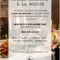 Soirée Mondaine du réveillon du Nouvel An au château Jeanne & The Forest
