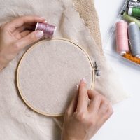 Atelier | Broderie sur photo
