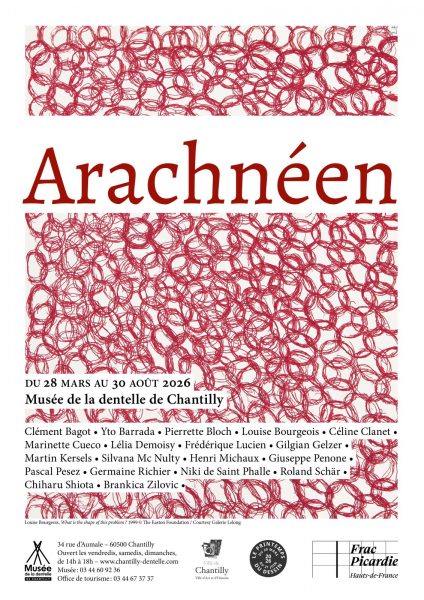 Exposition « Arachnéen » au Musée de la Dentelle de Chantilly